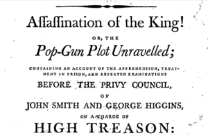 High Treason Popgun Plot cover