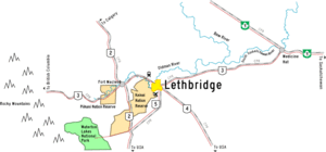 Lethbridge south alberta
