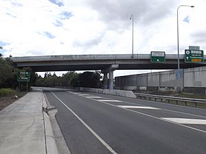 Logan Motorway intersection with Pacific Motorway at Loganholme, Queensland