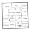 Ogemaw County, MI census map