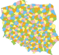 POLSKA mapa powiaty2
