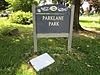 Parklane Park sign