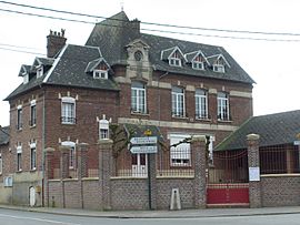 The town hall of Ruyaulcourt