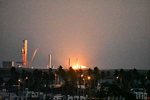 SN20 Static Fire test on 10-21-2021 at 19-16-00 From SPI by Mars Embassy