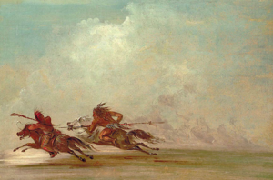 War on the Plains Comanche vs Osage by George Catlin 1834