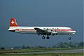 Balair Douglas DC-6 Basle Airport - 1976