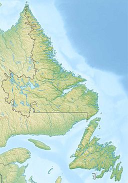 Napartok Bay is located in Newfoundland and Labrador