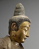 Chinese - Seated Guanyin (Kuan-yin) Bodhisattva - Walters 25256 - Detail C