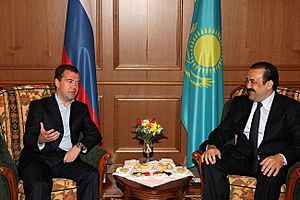 Dmitry Medvedev in Kazakhstan 5 July 2010-2