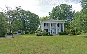 J. Pearl Jones House, completed in 1914. Greek Revival architecture.