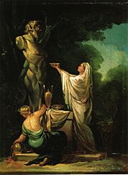 Francisco de Goya - The Sacrifice to Priapus (1771)