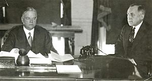 Herbert Hoover and Ted Joslin