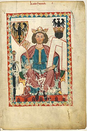 Kaiser Heinrich VI. im Codex Manesse