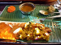 Madras special masala dosa