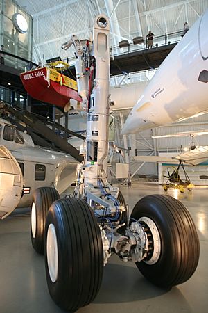 Main landing gear of Airbus A330 and A340