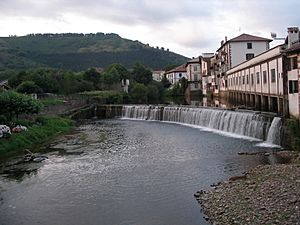 Río Bidasoa en Elizondo