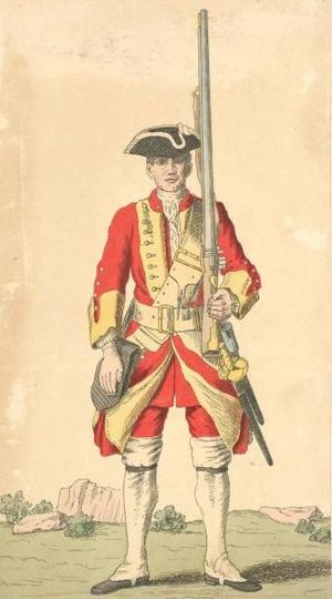 Soldier of 29th regiment 1742.jpg