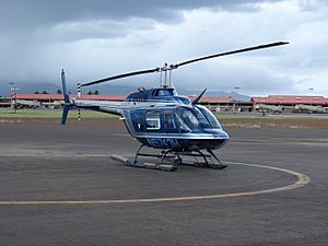 Starr 080207-2255 Bell 206B helicopter (N5743H) at Kahului Heliport