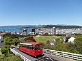 Wellington city with Cable Car