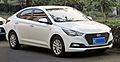 2017 Beijing-Hyundai Verna, front 8.7.18