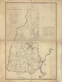 A topographical map of the Province of New Hampshire, LOC 74692582
