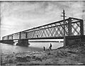 Alexander Henderson, Intercolonial Railway bridge at Sackville, NB, 1875