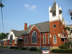 Bridgewater Baptist Church Montrose Historic District Aug 09