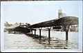 Buzzards Bay station after 1938 hurricane postcard