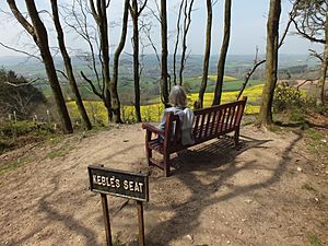 Kebles Seat at Bulverton Hill, Sidmouth