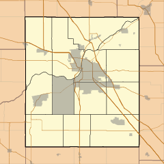 North Crane, Indiana is located in Tippecanoe County, Indiana
