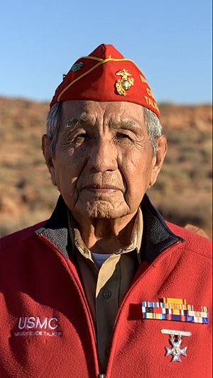 Peter MacDonald, Sr. Navajo Code Talker World War II