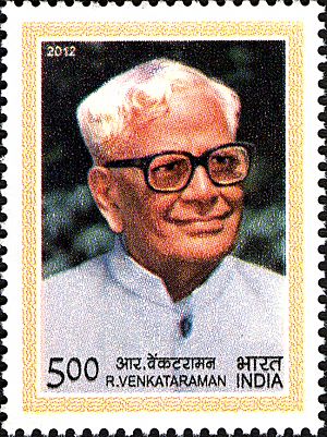 Ramaswamy Venkataraman (2012 stamp of India)