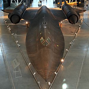 SR-71 Blackbird at the Udvar-Hazy Center