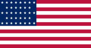 US flag 36 stars