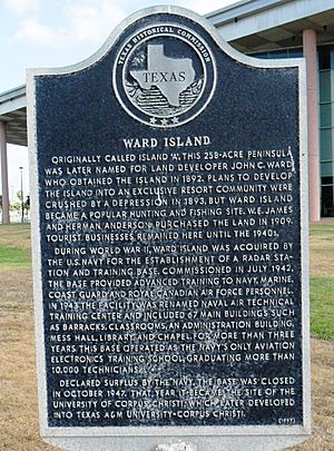 Ward Island marker