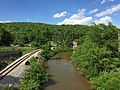 2016-06-06 16 55 09 View northeast down the North Branch Potomac River from the Gorman-Gormania Bridge (U.S. Route 50) between Gormania, Grant County, West Virginia and Gorman, Garrett County, Maryland