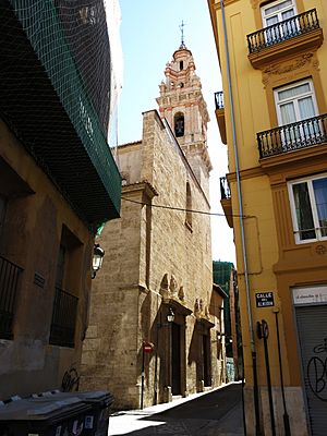 207 Sant Esteve des de la pl. Sant Lluís Bertran (València)