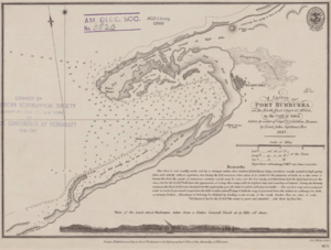 Admiralty Chart No 675 Port Burburra, Published 1828.png