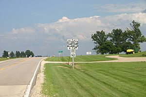East End Illinois Route 92 La Moille