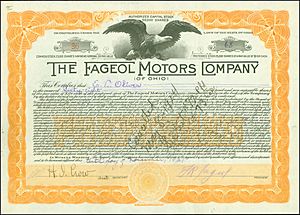 Fageol Motors Company 1921