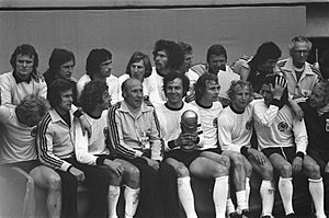 Finale wereldkampioenschap voetbal 1974 in Munchen, West Duitsland tegen Nederla, Bestanddeelnr 927-3098