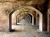 Fort jefferson arches dry tortugas