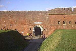 Fort nelson entrance