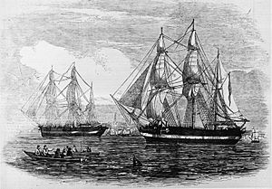Franklin Expedition 1845 - HMS Terror - Erebus