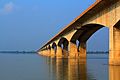 Gandhi Setu Bridge in Patna, India