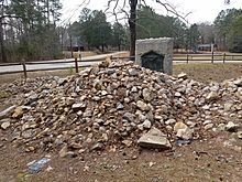 Gravesite of Senator Nathaniel Macon, at Buck Spring Plantation in North Carolina