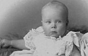 Henry Allingham in infancy