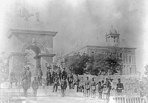 Inauguration of the Welsford-Parker Monument, Halifax, Nova Scotia, Canada, 17 July 1860 - restored