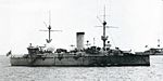 Japanese cruiser Naniwa in 1887