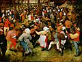 Pieter Bruegel de Oude - De bruiloft dans (Detroit)